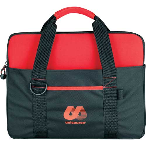 Promotional Bags & Totes | 6740-18 Tuck Compu-Brief With Laptop Sleeve