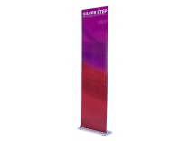 24" Silver Step Retractable Banner Stand | Retractable Banner Stands