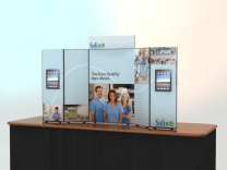 Flat Panel Table Top Displays | Trade Show Displays by ShopForExhibits