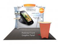 Pedestal Counter Replacement Graphic for the Sacagawea Trade Show Display