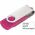 Promotional Giveaway Technology | Rotate Flash Drive 2GB Magenta