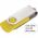 Promotional Giveaway Technology | Rotate Flash Drive 2GB Yellow