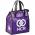 Promotional Giveaway Bags | Laminated Non-Woven Lunch Bag Purple