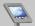 MOD-1338 iPad Kiosk clamshell face close up