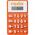 Promotional Giveaway Technology | The Flex Calculator Orange