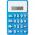 Promotional Giveaway Technology | The Flex Calculator Blue