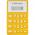 Promotional Giveaway Technology | The Flex Calculator Yellow
