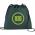 Promotional Giveaway Bags | The Evergreen Drawstring Cinch Backpack Hunter Green