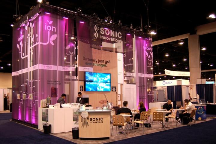 Sonic trade show conference display booth